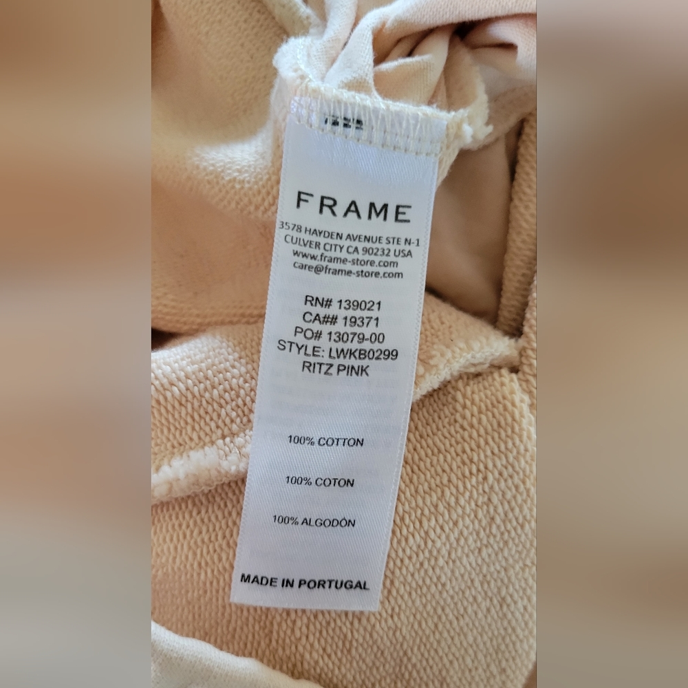 Frame x Ritz Logo Sweatpants sz M - Picture 7 of 8
